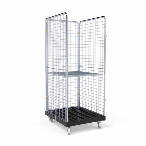 Zwischenboden BASICline ADB für Rollbehälter, Breite x Tiefe 700 x 705 mm