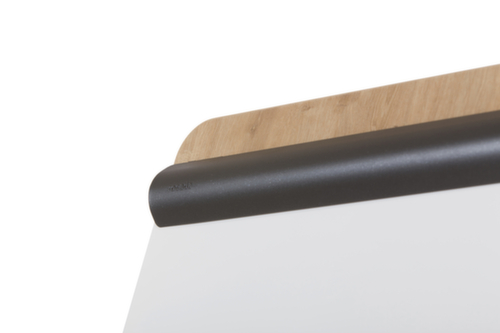 Rocada Mobiles Flipchart NAT0618 mit 2 Papierhaltern, Höhe 1600 - 2000 mm