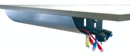 UDOBÄR Kabelkanalsystem TWIN LINE für Schreibtisch, Breite 1160 mm