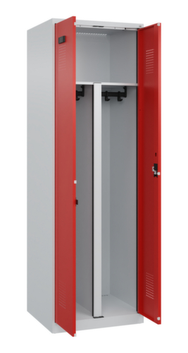 C+P PSA-Spind Evolo PLUS für Schwarz-Weiß-Trennung, Abteilbreite 300 mm