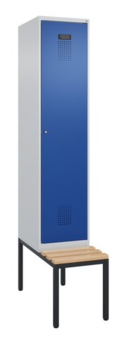 C+P Spind Evolo PLUS mit Sitzbank, Abteilbreite 400 mm