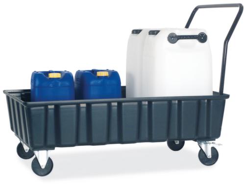 PE-Auffangwanne für 2x200-Liter-Fässer, für 2 x 200-Liter-Fass Standard 1 L