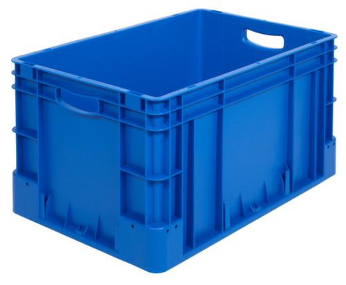 Industrie-Stapelbehälter, blau, Inhalt 60 l