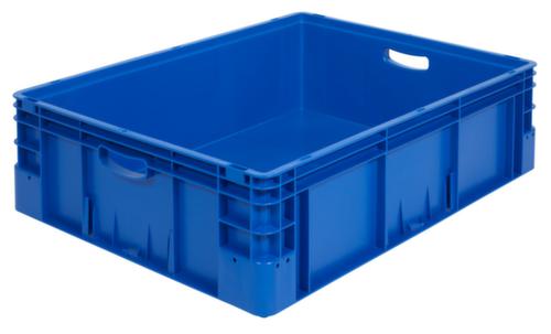 Industrie-Stapelbehälter, blau, Inhalt 90 l Standard 1 L