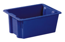 Drehstapelbehälter, blau, Inhalt 13 l Standard 1 L
