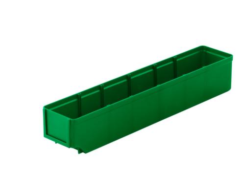 Regalkasten mit großer Beschriftungsfläche, grün, Tiefe 500 mm Standard 1 L