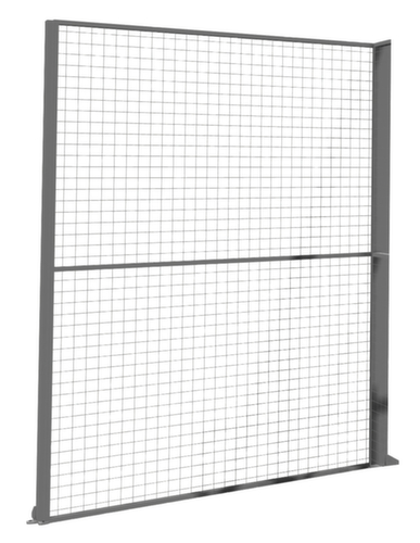 TROAX Wandelement Standard für Trennwandsystem, Breite 1000 mm