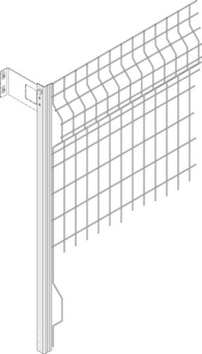 Gitterrückwand Standard 1 L