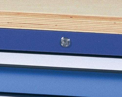 Thurmetall Werkbank, 2 Schubladen Detail 1 L