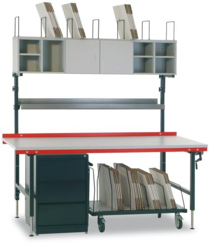 Rocholz Schranksystem 2000 für Packtisch, Höhe 585 mm Milieu 1 L