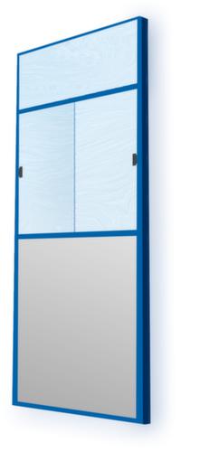 MDS Raumsysteme Schiebefensterelement für Hallenbüro, Breite 1000 mm Standard 1 L