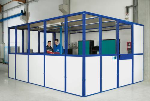 Wand-Aufsatzelement für Trennwandsystem, Breite 980 mm Milieu 3 L
