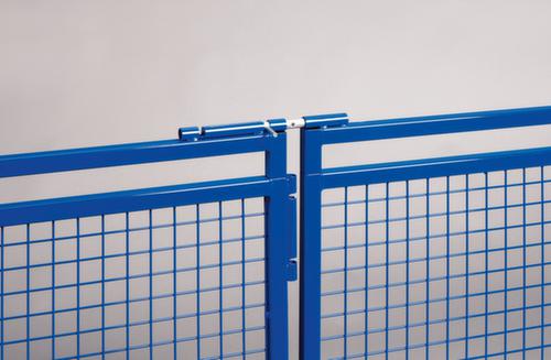Wand-Aufsatzelement für Trennwandsystem, Breite 480 mm Detail 1 L