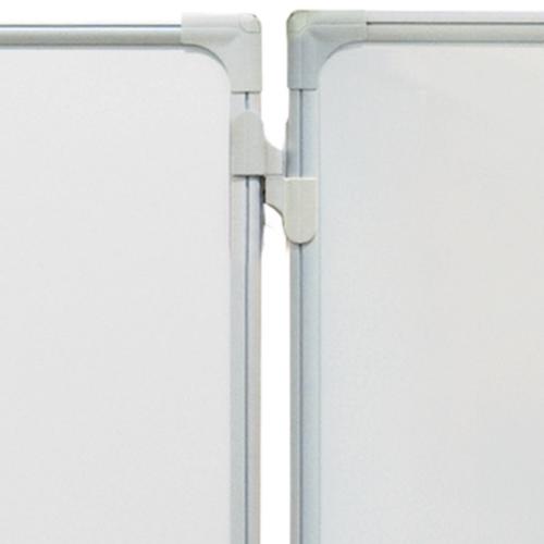 Franken Emalliertes Whiteboard mit 2 Flügeln, Höhe x Breite 900 x 1200 mm Detail 1 L
