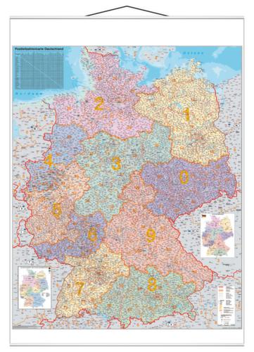 Franken PLZ-Deutschlandkarte, Höhe x Breite 1370 x 970 mm Standard 1 L