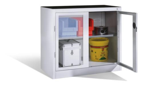 C+P Werkzeugschrank ERGO mit Sichtfenster-Flügeltüren, Breite 930 mm Standard 1 L