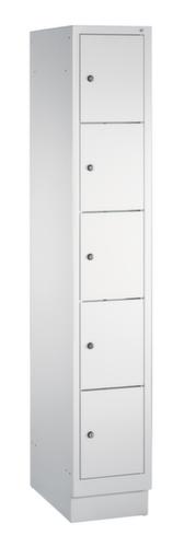 C+P Schließfachschrank Classic, 5 Fächer