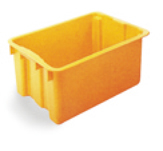 Drehstapelbehälter, gelb, Inhalt 45 l Standard 1 L