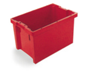 Drehstapelbehälter, rot, Inhalt 65 l Standard 1 L