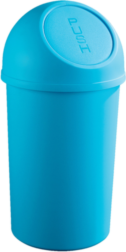 helit Push-Abfallbehälter, 45 l, grün Standard 1 L