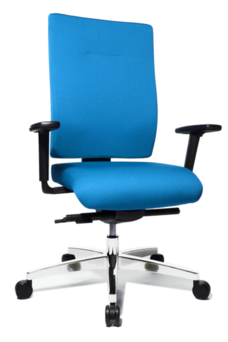 Topstar Bürodrehstuhl Sitness 70 mit Body-Balance-Tec®-Gelenk, lichtblau Standard 6 L