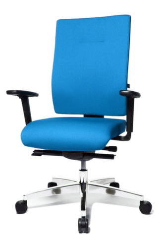 Topstar Bürodrehstuhl Sitness 70 mit Body-Balance-Tec®-Gelenk, lichtblau Standard 5 L