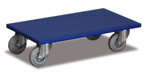 VARIOfit Transportroller Extra 100G mit rutschfester Ladefläche, Traglast 300 kg, TPE-Bereifung Standard 1 L
