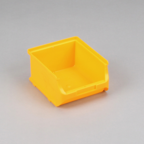 Allit Sichtlagerkasten ProfiPlus Box 2B, gelb, Tiefe 160 mm, Polypropylen Standard 1 L