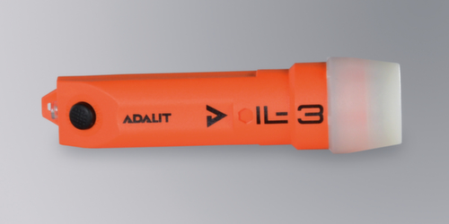 Lacont LED-Akku-Helmleuchte Adalit IL-3R Standard 1 L