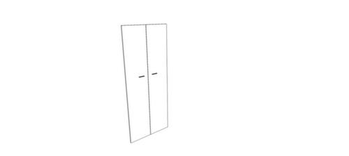 Quadrifoglio Doppel-Flügeltür für Raumteiler, Höhe x Breite 2110 x 860 mm Standard 1 L