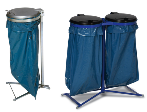 VAR Müllsackständer mit bis zu 2 Sammeleinheiten Standard 1 L