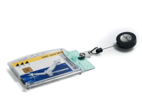 Durable Hartbox für Ausweis, transparent Standard 2 L