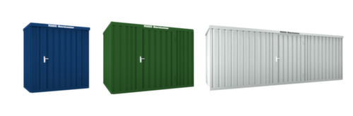 Säbu Lackierter Materialcontainer mit Holzfußboden Standard 1 L