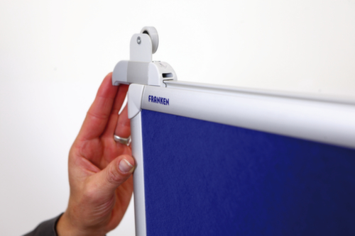 Franken Whiteboard für Wandschienen-System, Höhe x Breite 1000 x 2000 mm Detail 3 L