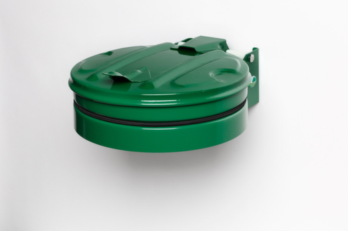 VAR Müllsackhalter zur Wandbefestigung, für 120-Liter-Säcke, grün, Deckel grün Standard 1 L