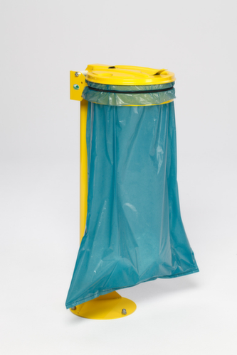 VAR Müllsackständer mit Standfuß, für 120-Liter-Säcke, gelb, Deckel gelb Standard 1 L