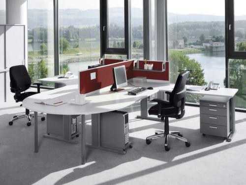 Nowy Styl Aufsatz-Paneel E10 für Schreibtisch, Breite 800 mm Milieu 1 L
