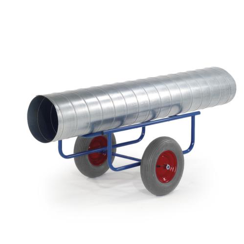 Rollcart Rollenkarre, Traglast 250 kg, Luft-Bereifung Standard 1 L