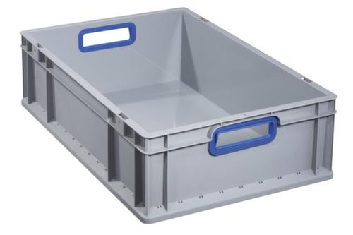 Allit Euronorm-Stapelbehälter Eco, grau/blau, Länge x Breite 600 x 400 mm Standard 1 L