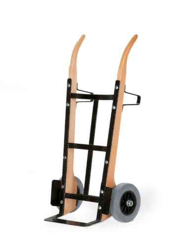 Rollcart Holz-Sackkarre, Traglast 250 kg, Luft-Bereifung Standard 1 L
