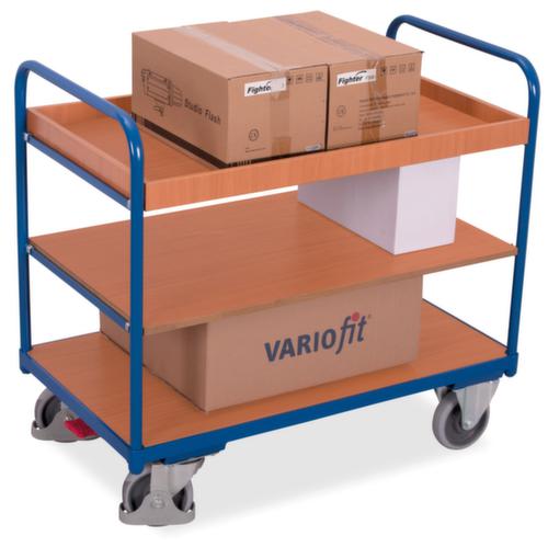 VARIOfit Etagenwagen, Traglast 250 kg, 3 Etagen Standard 2 L