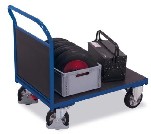VARIOfit Stirnwandwagen mit rutschsicherer Ladefläche, Traglast 1000 kg, Ladefläche 1625 x 800 mm Standard 1 L
