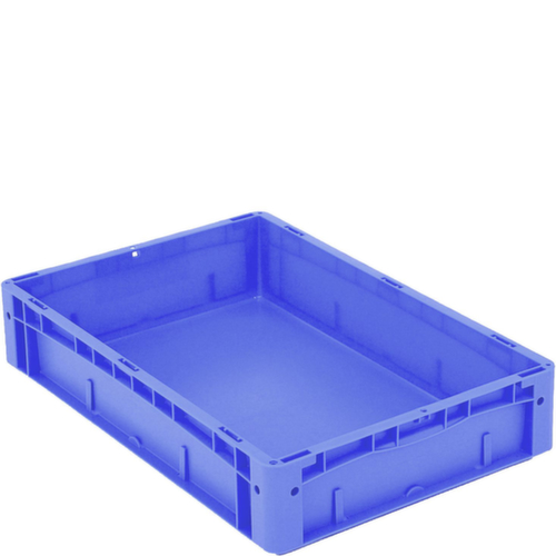 Euronorm-Stapelbehälter Ergonomic, blau, Inhalt 21 l Standard 2 L