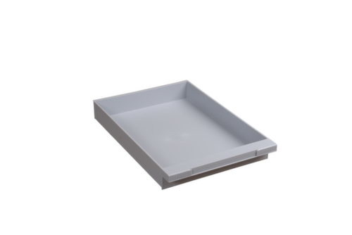 Schublade für Schubladensystem, grau, Breite 242 mm