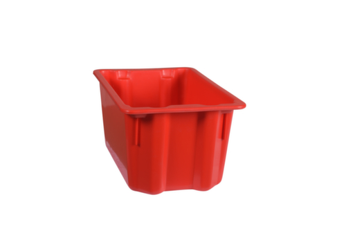 Drehstapelbehälter, rot, Inhalt 13 l Standard 1 L