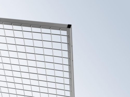 TROAX Wand-Aufsatzelement Extra für Trennwandsystem, Breite 300 mm Detail 1 L