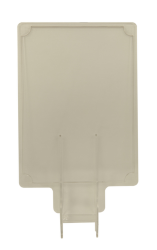 Rubbermaid Schild Slim Jim® für Wertstoffsammler Standard 1 L