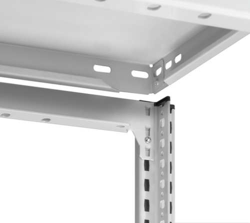 hofe Traversenregal in schwerer Bauart, Höhe x Breite x Tiefe 2500 x 1360 x 635 mm, 6 Böden Detail 1 L