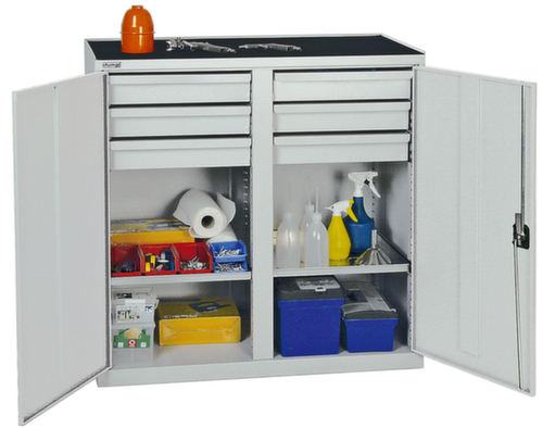 stumpf Werkzeugschrank Serie 2000 mit Wannenböden + Schubladen, Breite 1000 mm Standard 1 L