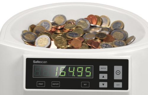 Safescan Münzzähler 1250 EUR Detail 1 L